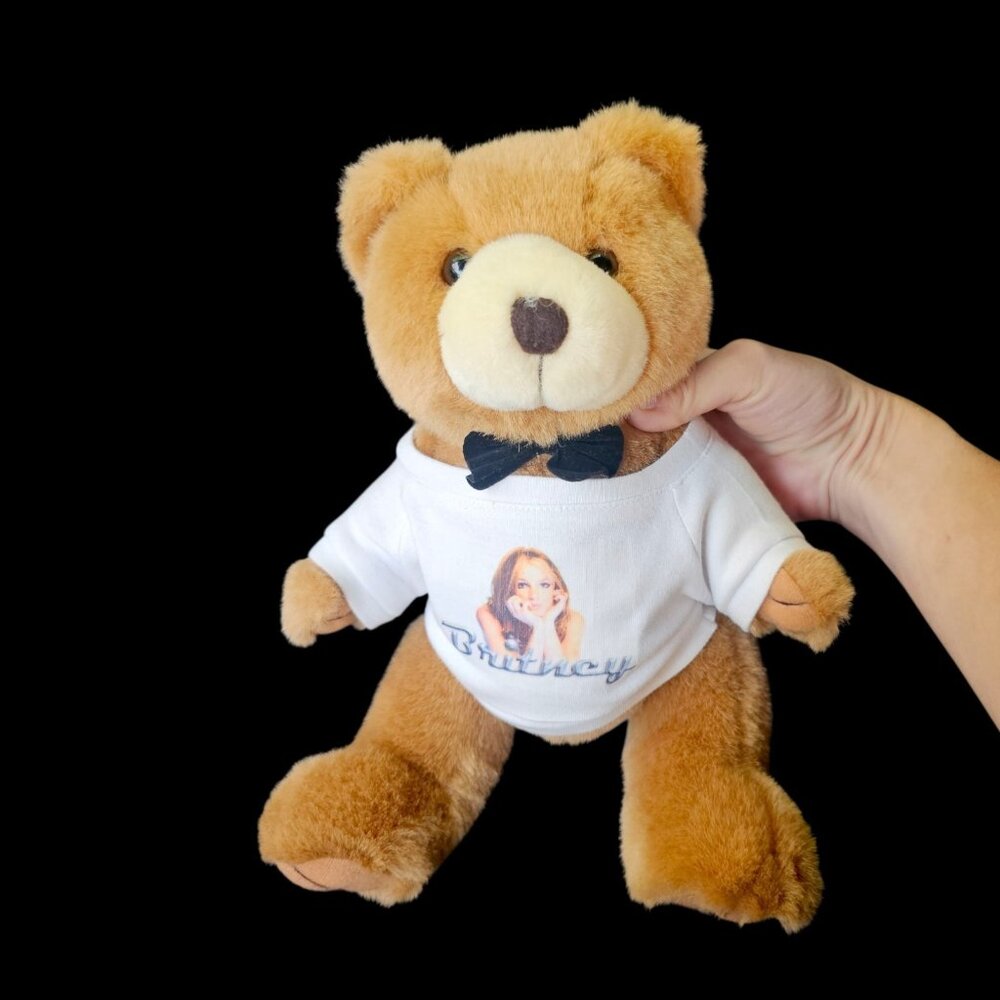 Vintage Y2K Britney Spears Collectible Bear Steven Smith Teddy Bear Plush 2000
